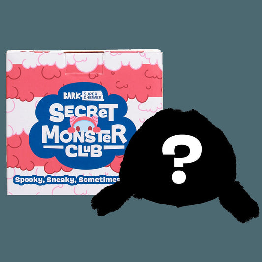 Secret Monster Club, Super Chewer Durable 2-in-1 Rip and Reveal Monthly Dog Toys