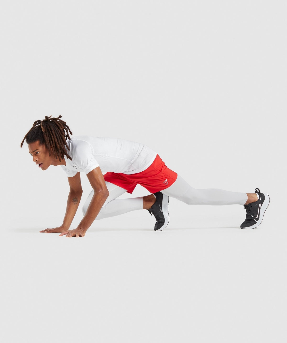 Gymshark Element Baselayer Tee - White