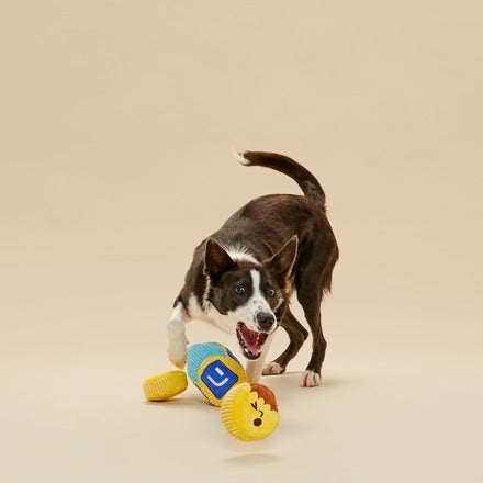 Mazel Toys Hanukkah Plush Multi-Part Dog Toy