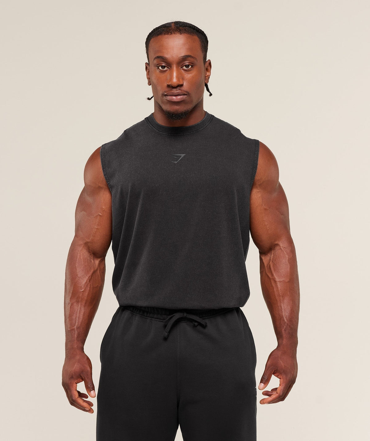 Gymshark Power Washed Tank - Black