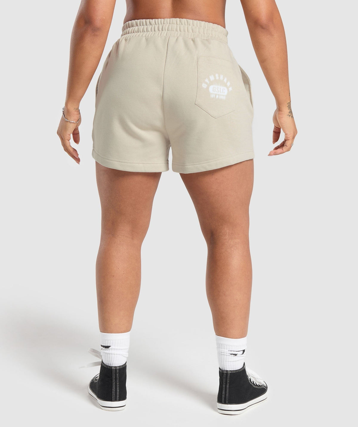 Gymshark Ath Dept Shorts - Pebble Grey