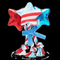 Star Spangles Plush Multi-Part Tug Dog Toy