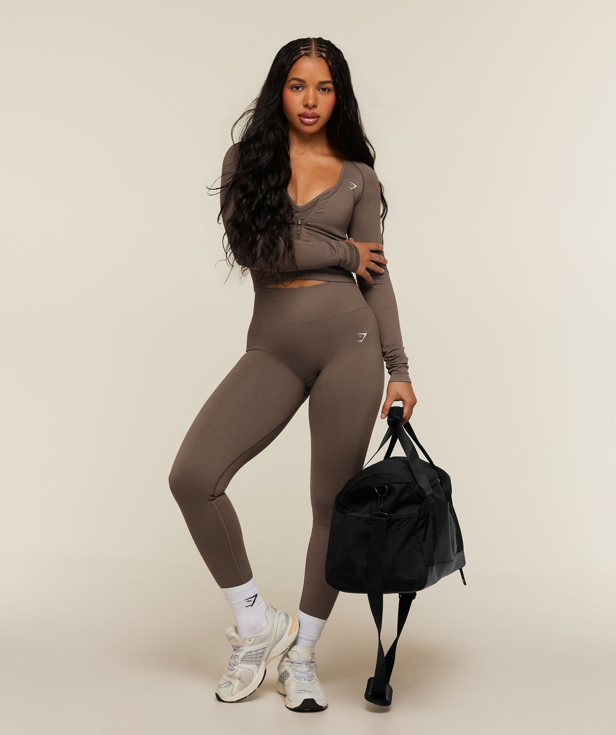 Gymshark Adapt Solid Jacket - Soft Brown
