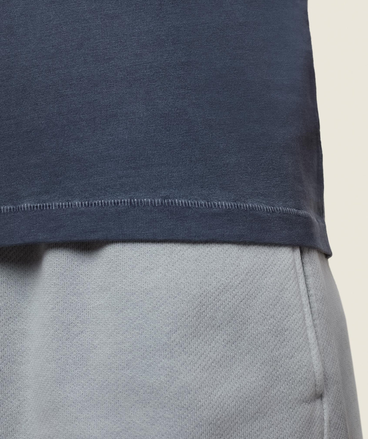 Gymshark Comfort Regular SS Top - Heavy Blue/Pigment Garment Dye + Wash