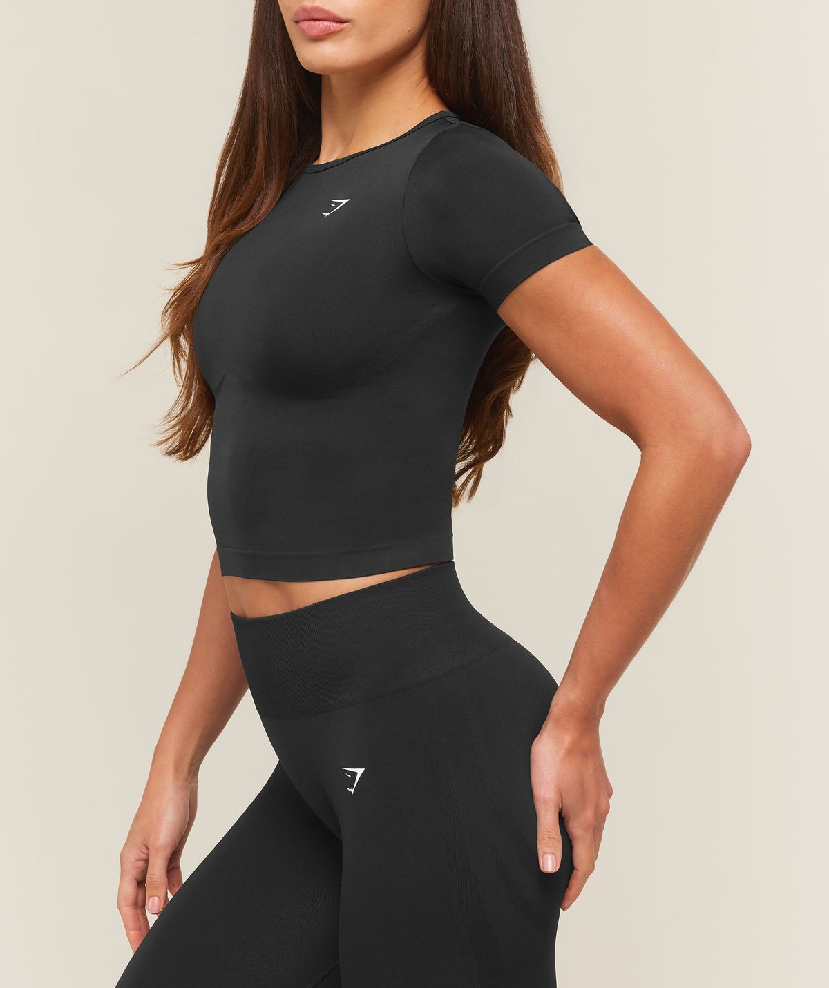 Gymshark Everyday Seamless Short Sleeve Top - Black