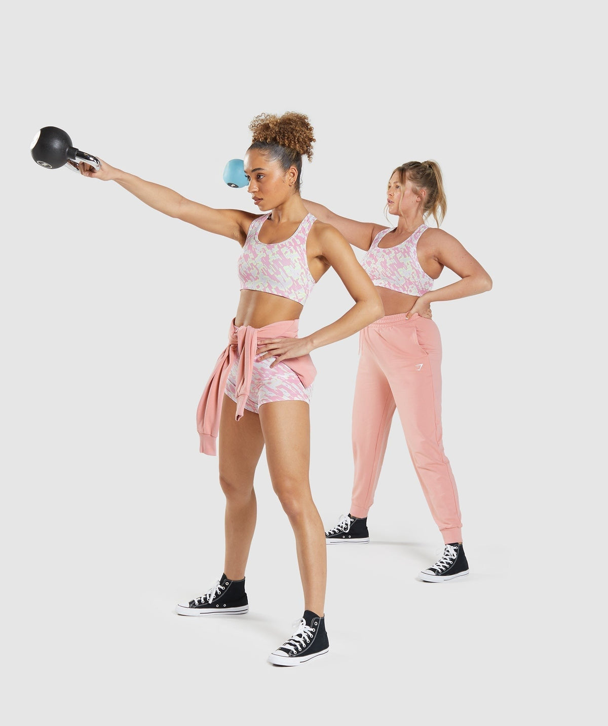 Gymshark Essential Racer Back Sports Bra - Sorbet Pink