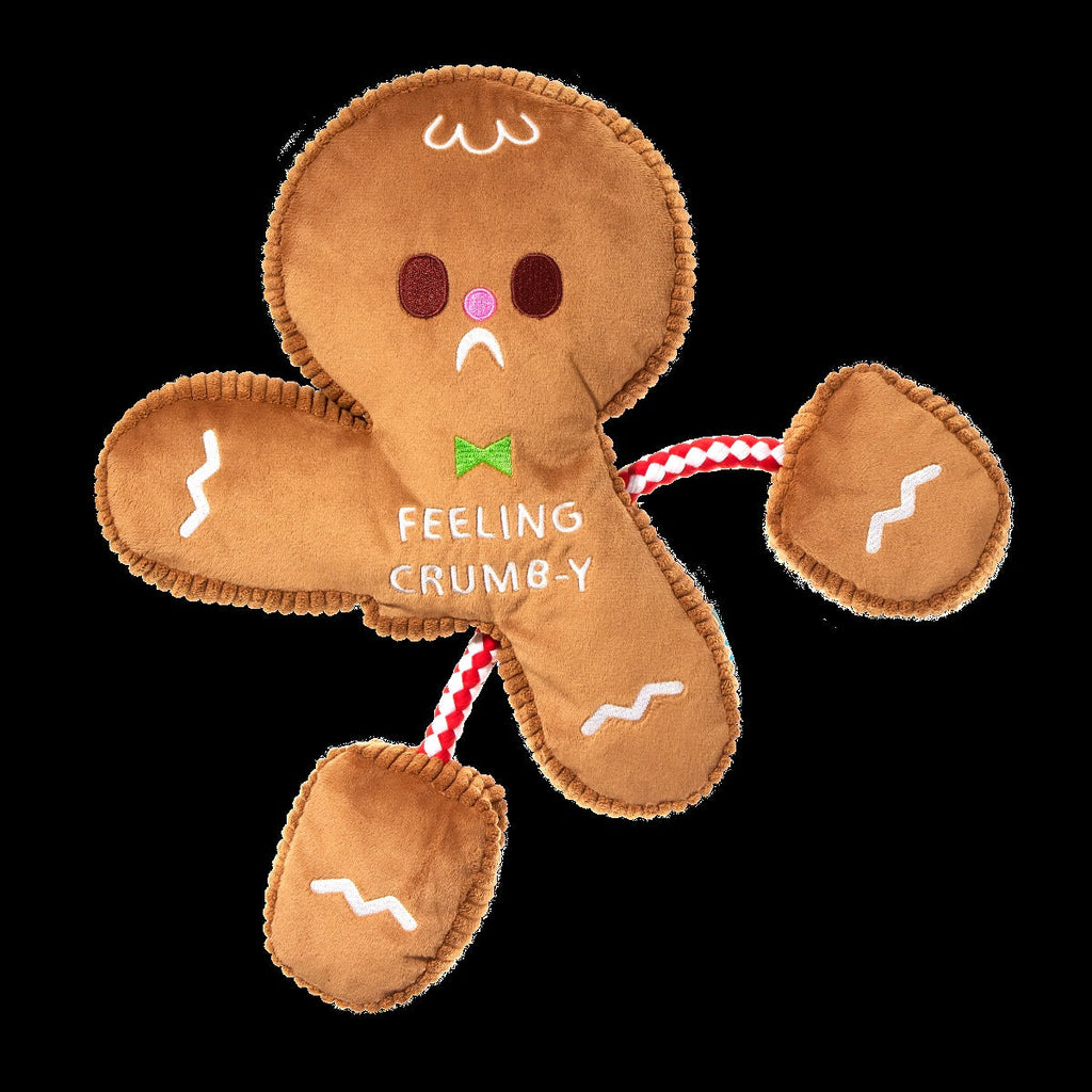 The Crumbum King Plush Extra-Large + Tug Dog Toy