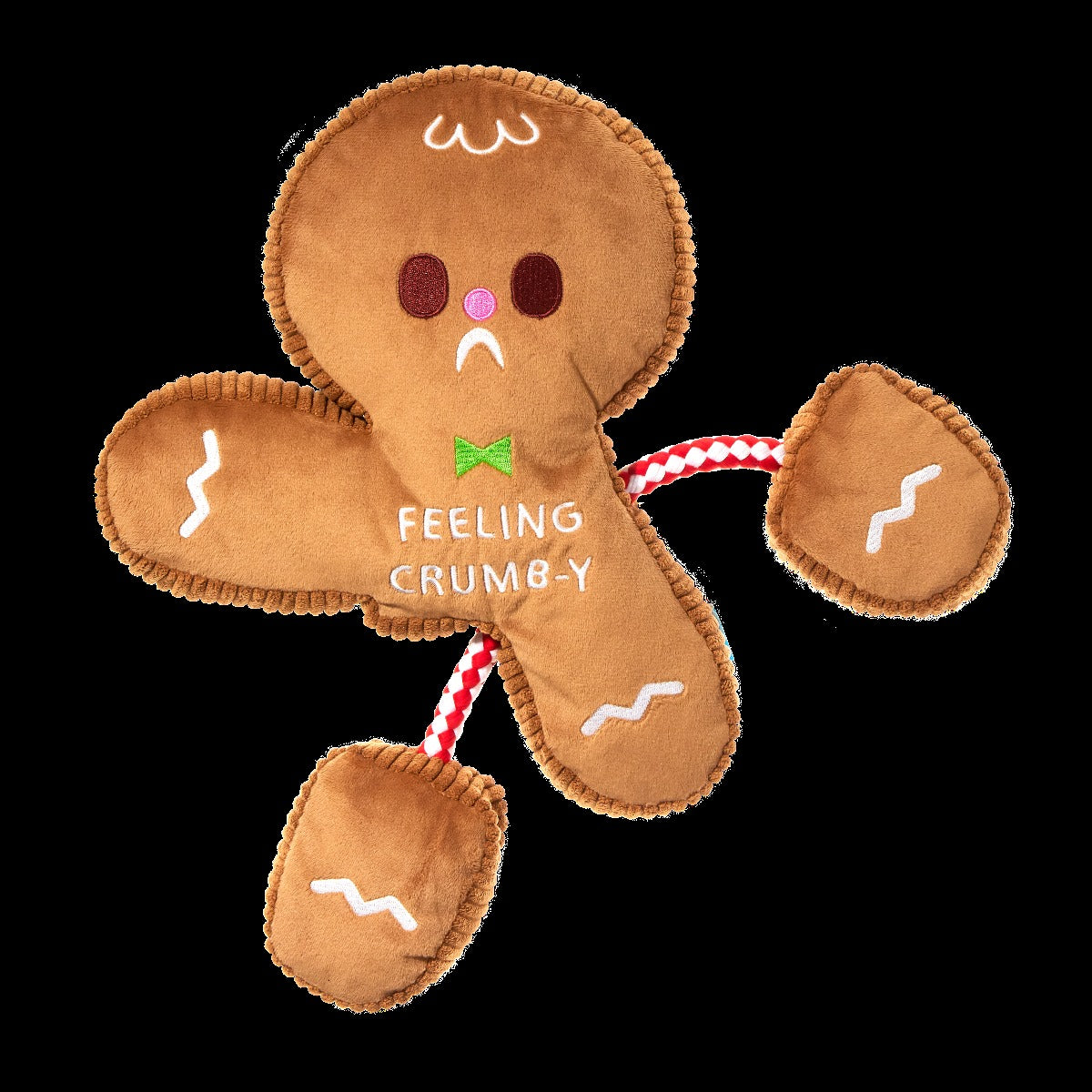 The Crumbum King Plush Extra-Large + Tug Dog Toy