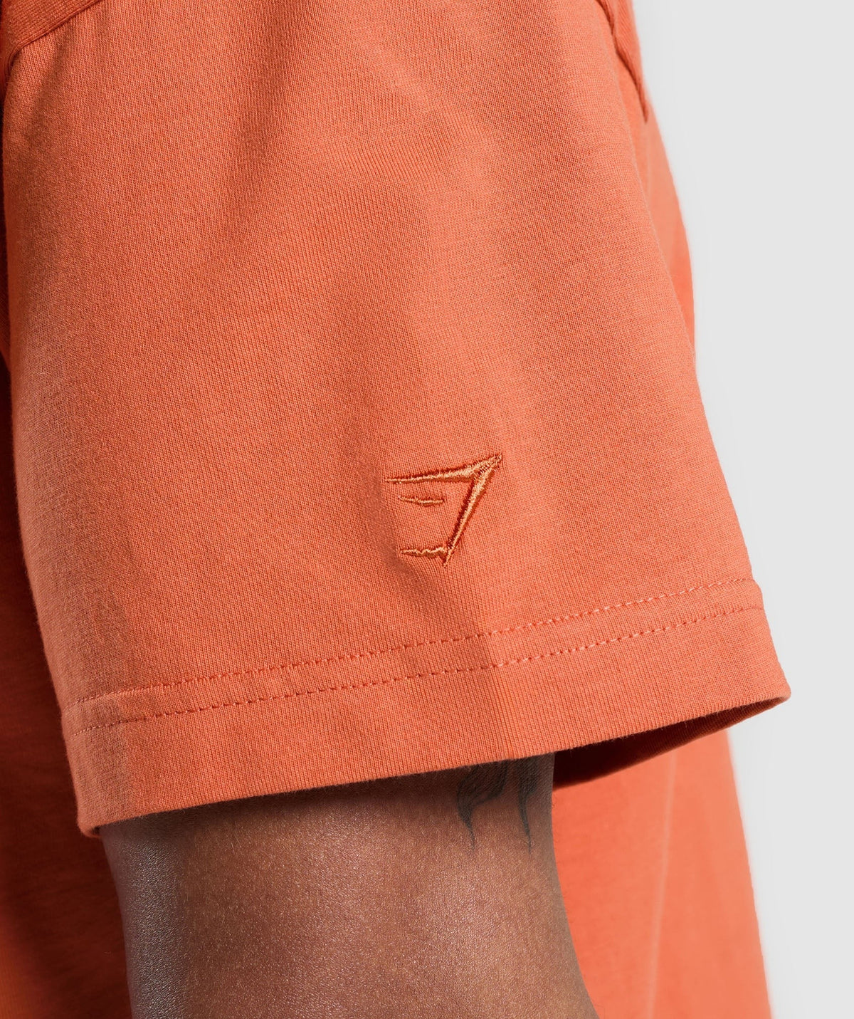 Gymshark Rest Day Essentials Tee - Muted Orange
