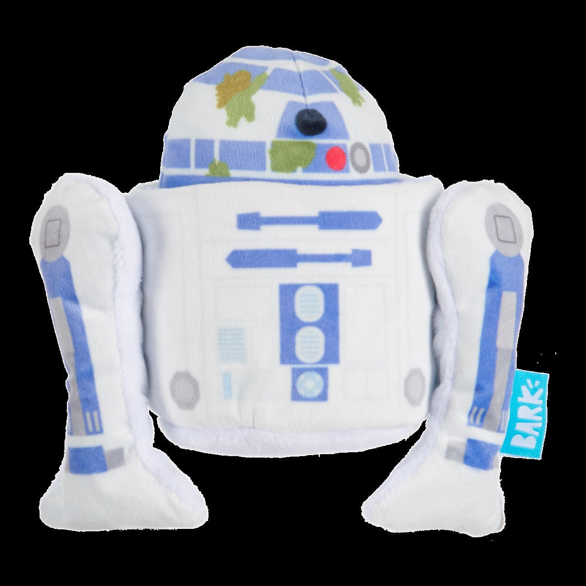 Beep Boop Squeak Plush Multi-Part + Fetch Dog Toy