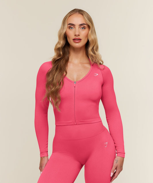 Gymshark Adapt Solid Jacket - Motion Pink