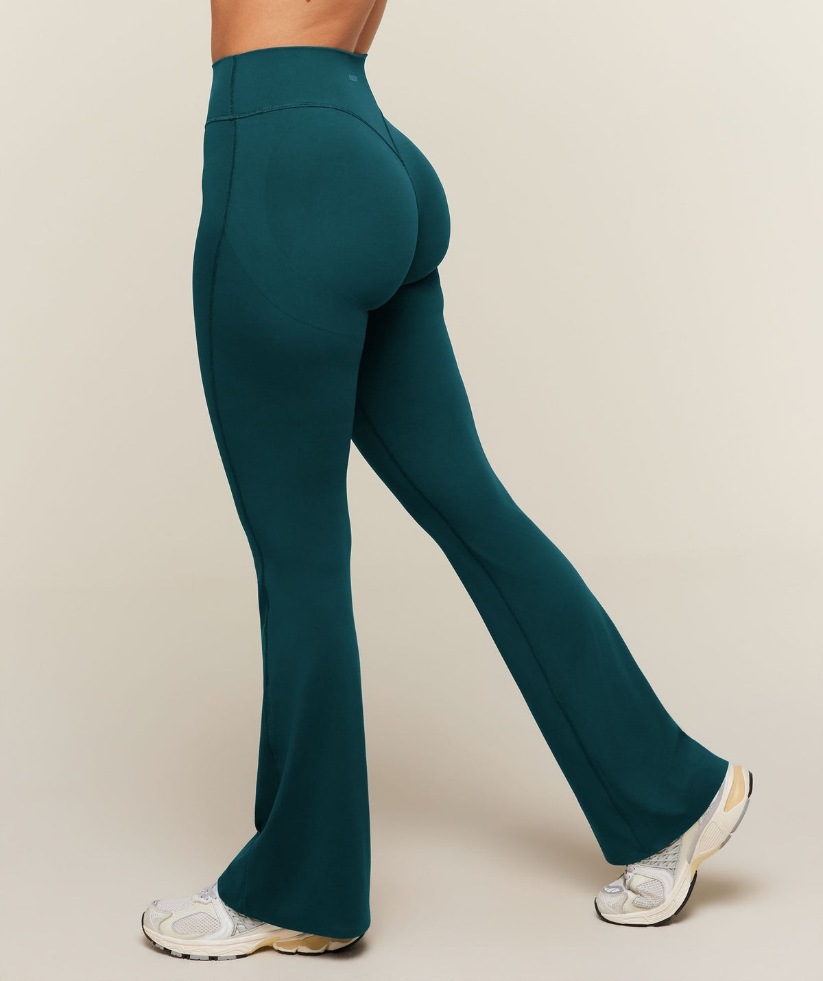 Gymshark Shape Bonded Flared Leggings - Tactical Teal