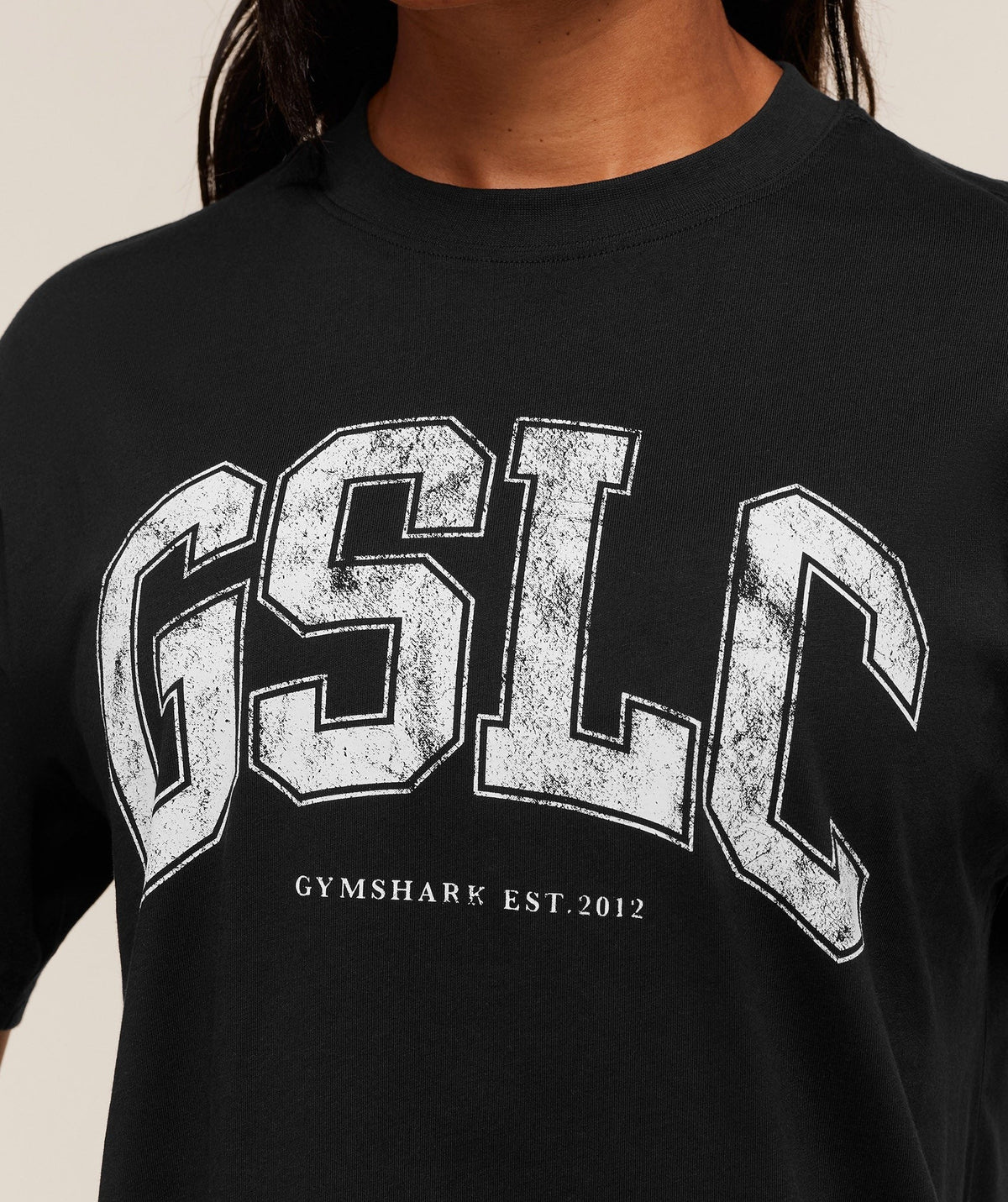 Gymshark GSLC Lifting Club Short Sleeve Tee - Black