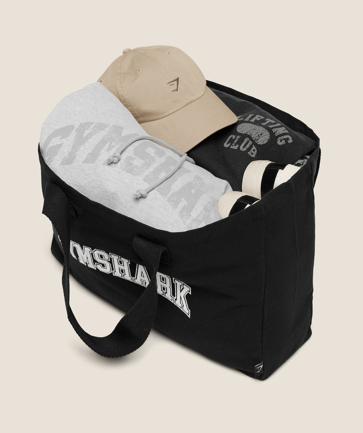 Gymshark Essentials Tote - Black/Soft White