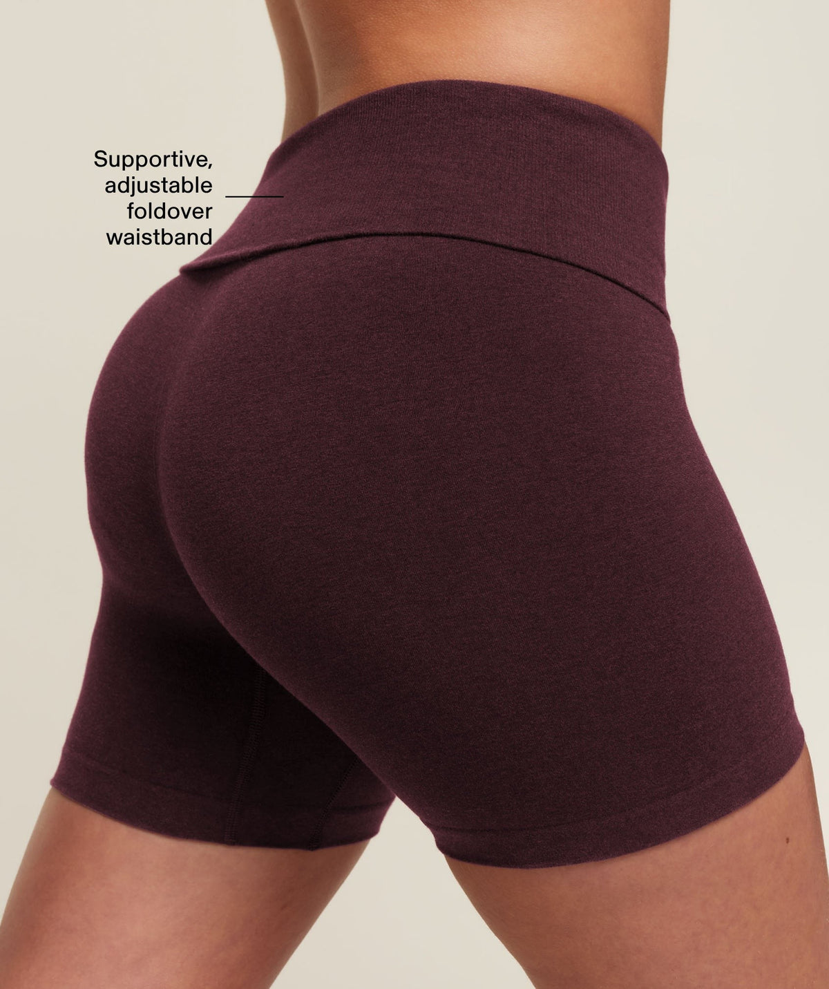 Gymshark CottonMoveTM Shorts - Calm Purple Marl