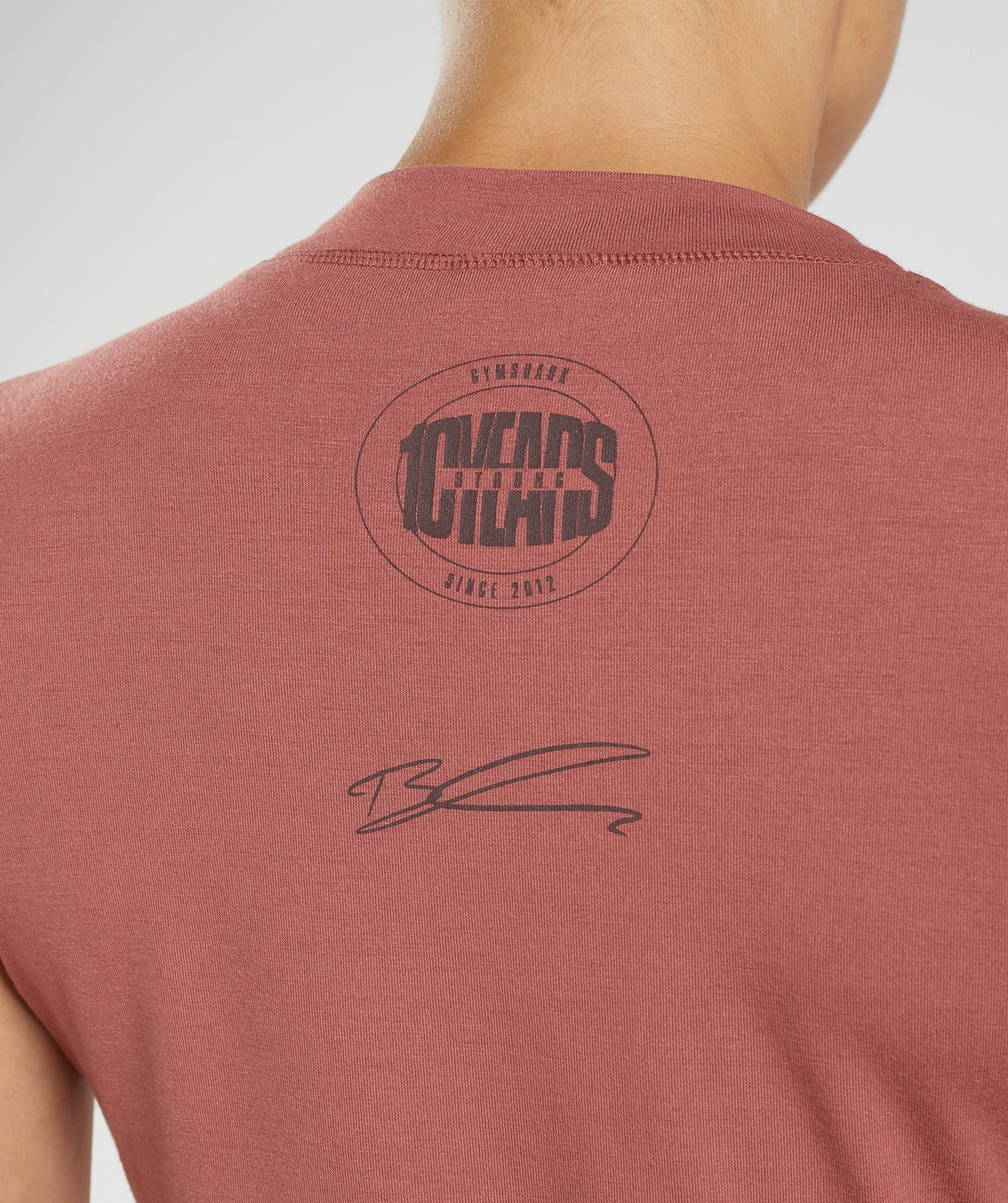 Gymshark GS 10 Year Tee - Brown