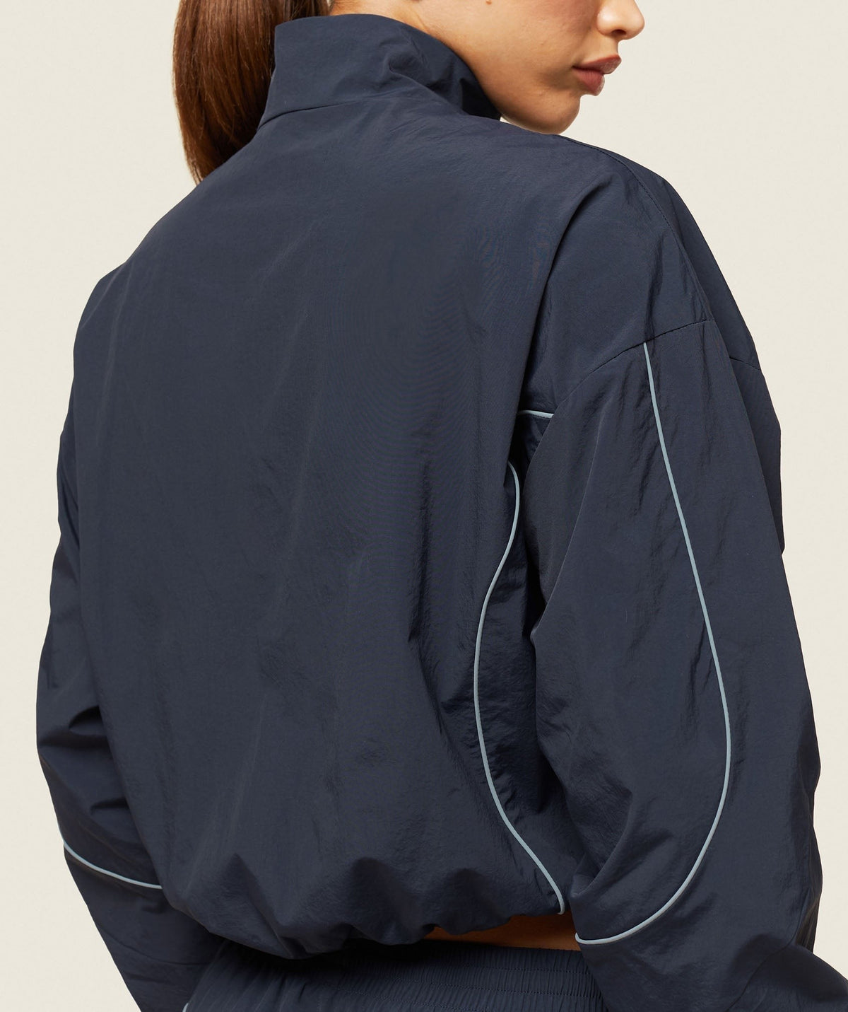 Gymshark Comfort Retro Track Jacket - Heavy Blue/Denim Grey