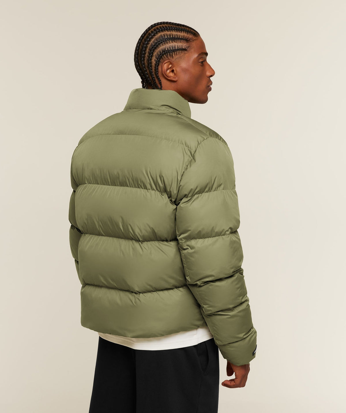 Gymshark Puffer Jacket - Grounded Green