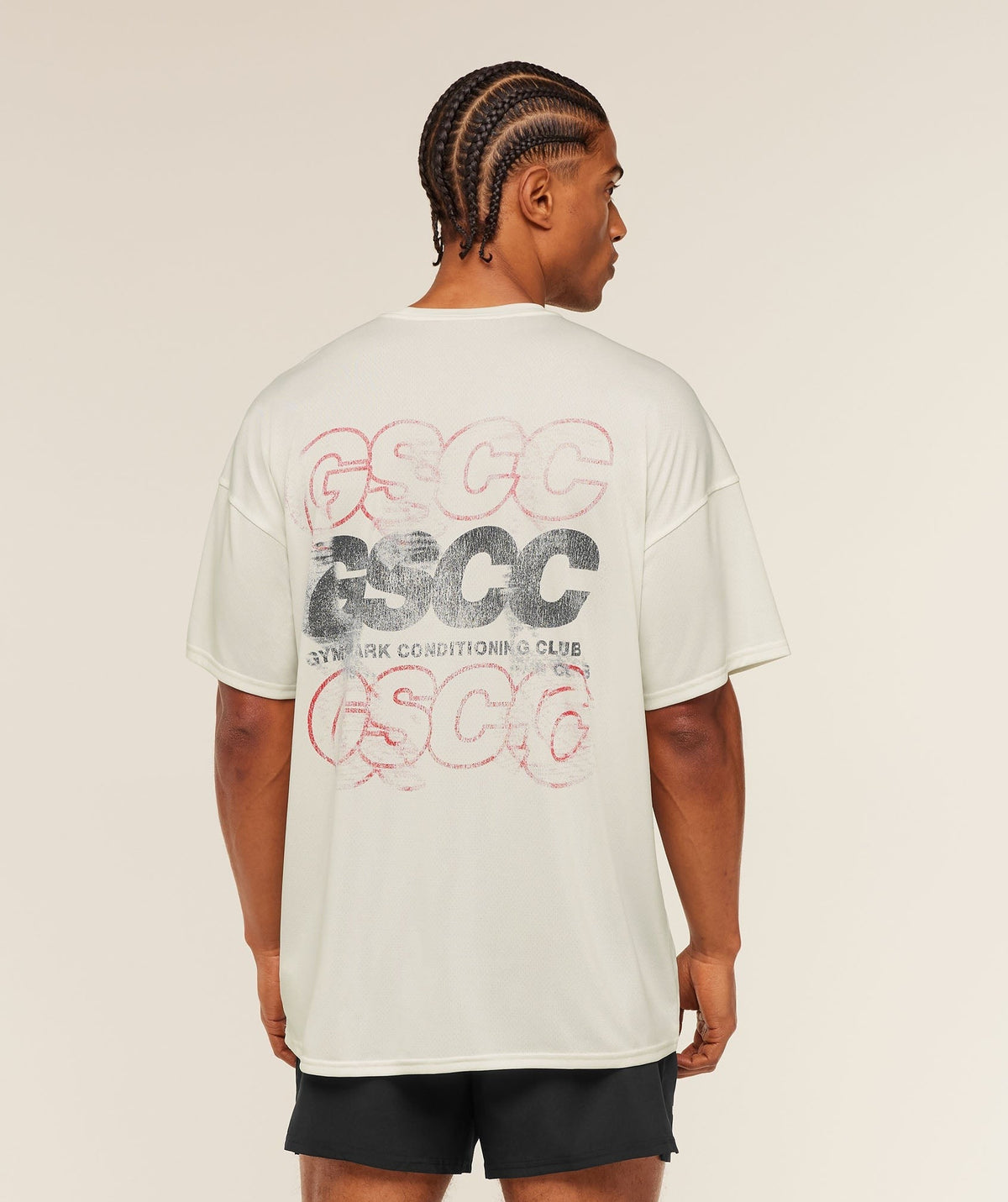 Gymshark GSCC Graphic Tee - Soft White