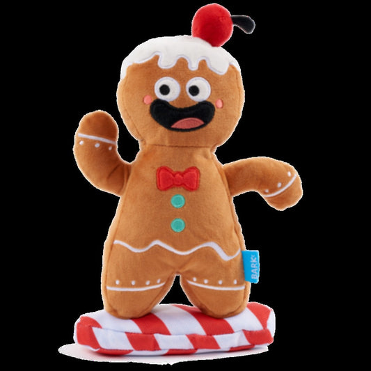Gingershred Man Plush Tug Dog Toy
