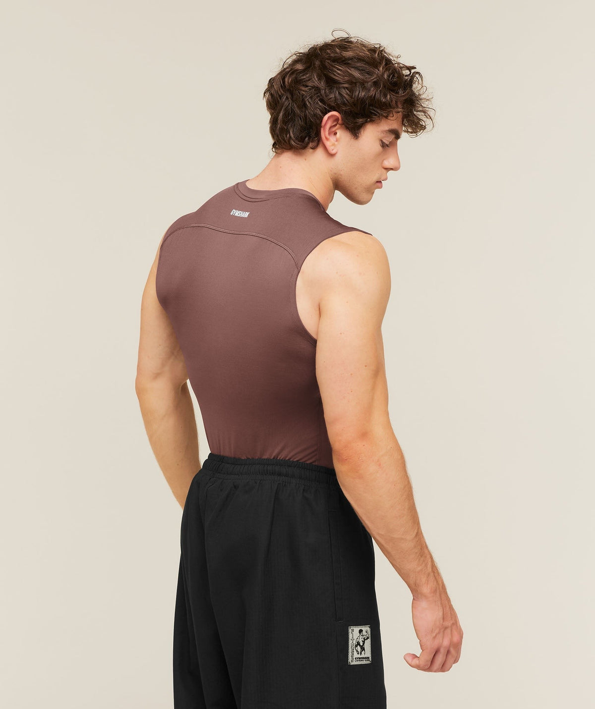 Gymshark Element Baselayer Tank - Espresso Brown