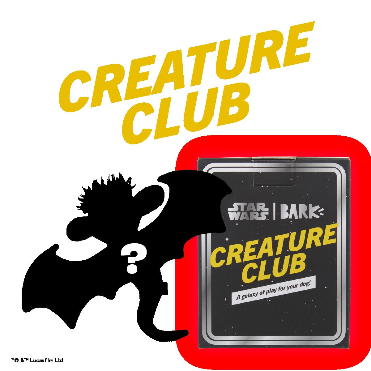 Star WarsTM Creature Club, Plush Monthly Dog Toys