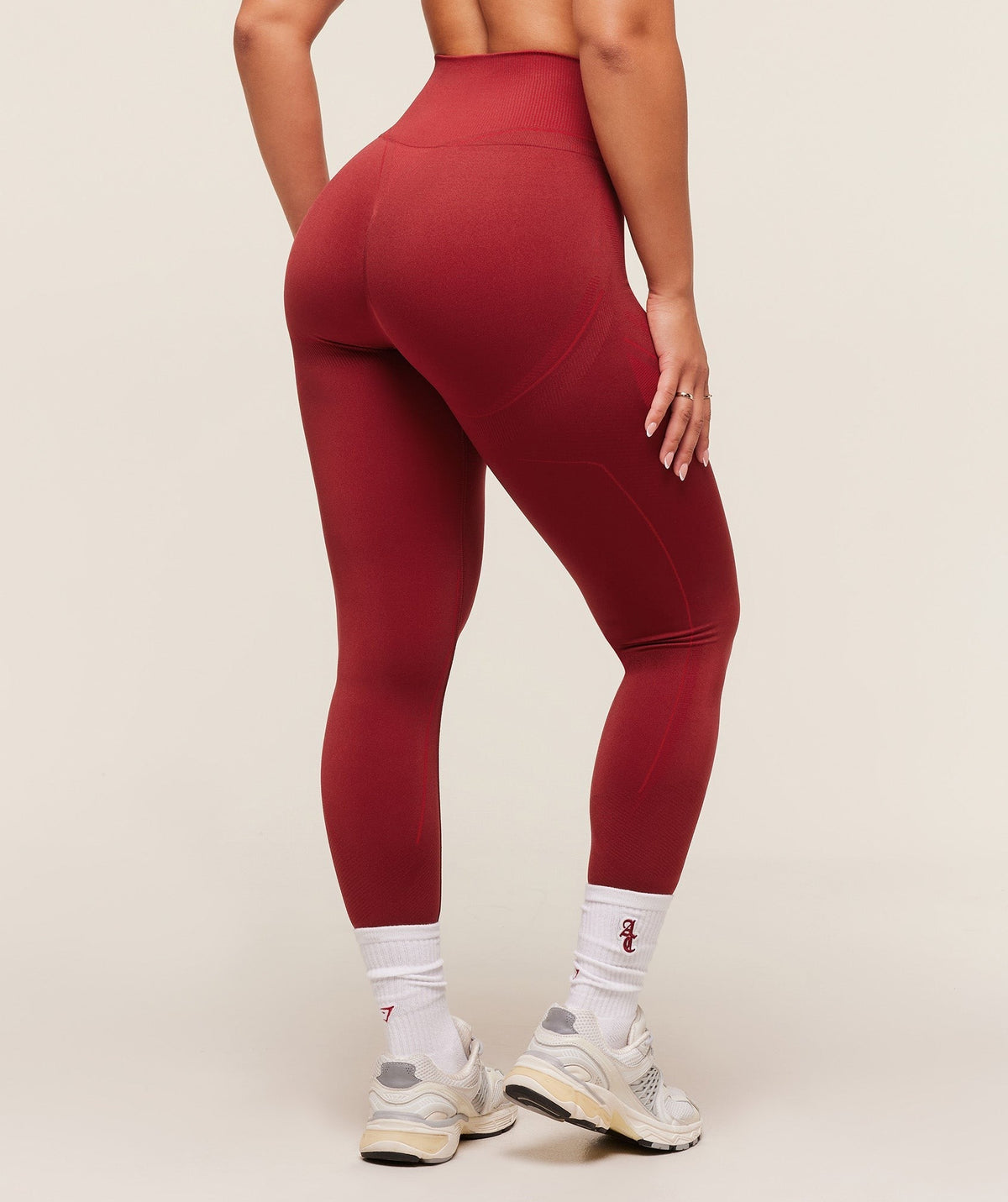 Gymshark x Analis Seamless Legging - Reps Red/Carmine Red