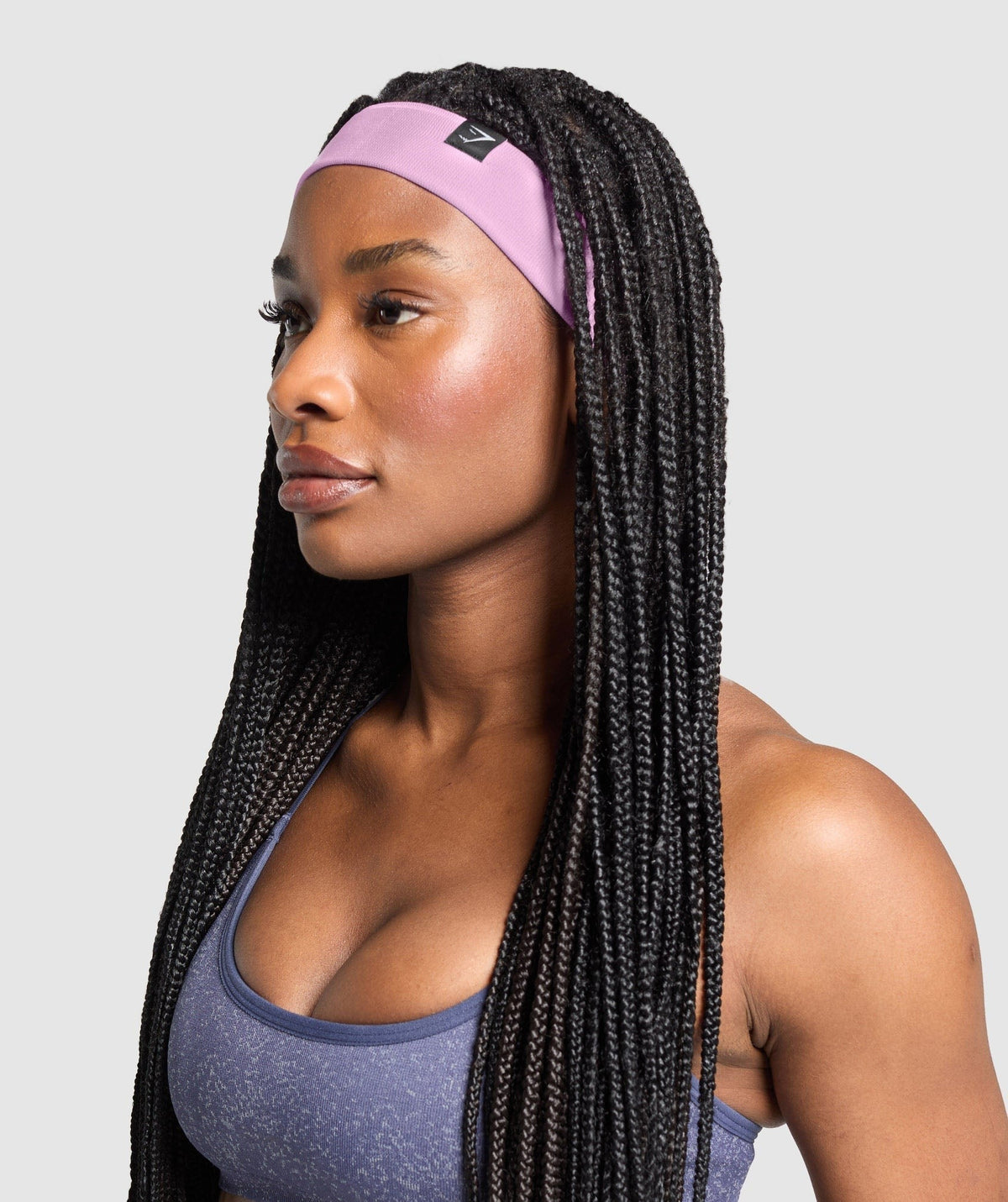 Gymshark Diffuse Single Layer Sweat Headband - Sour Pink