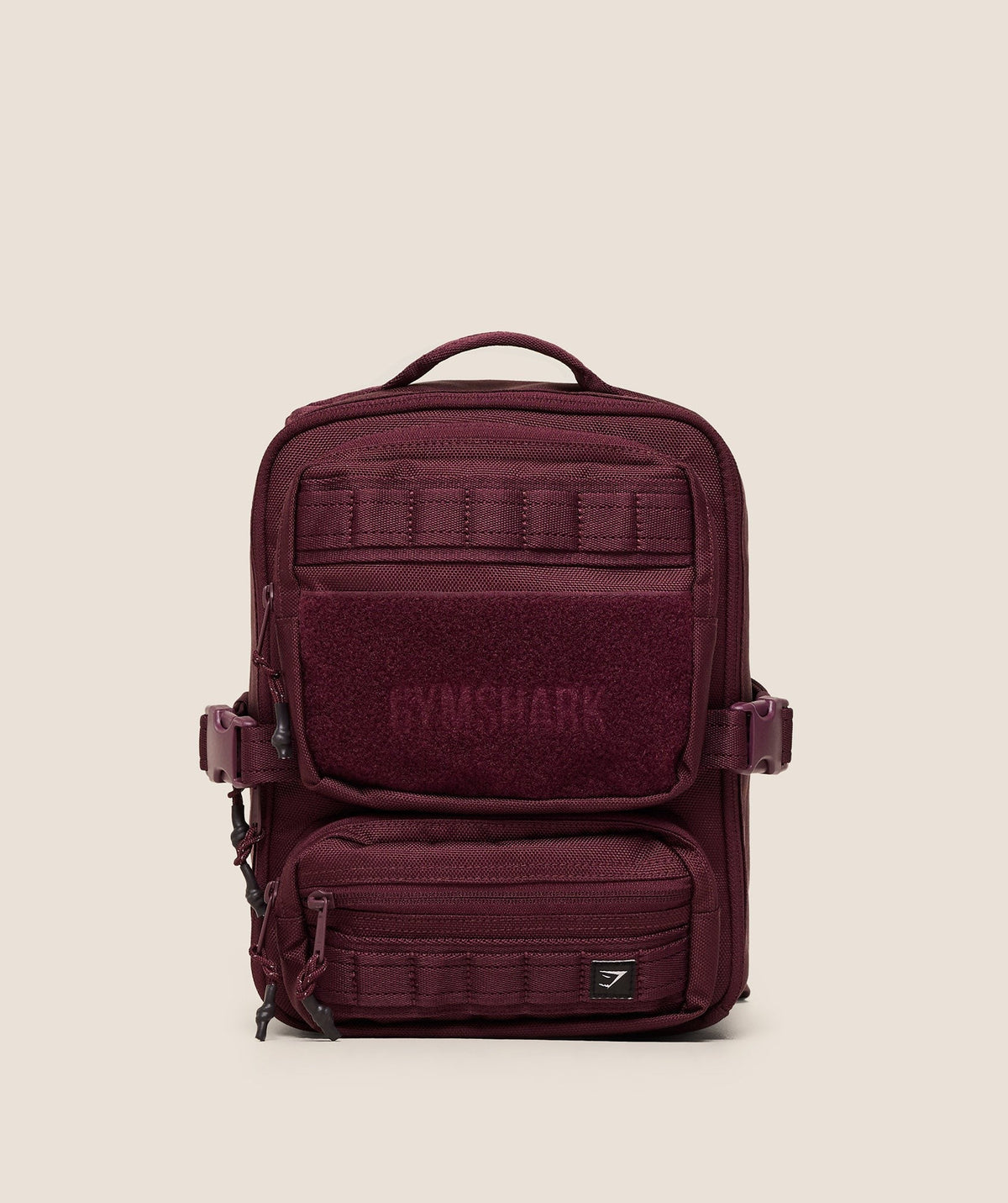 Gymshark Mini Tactical Backpack - Impact Burgundy