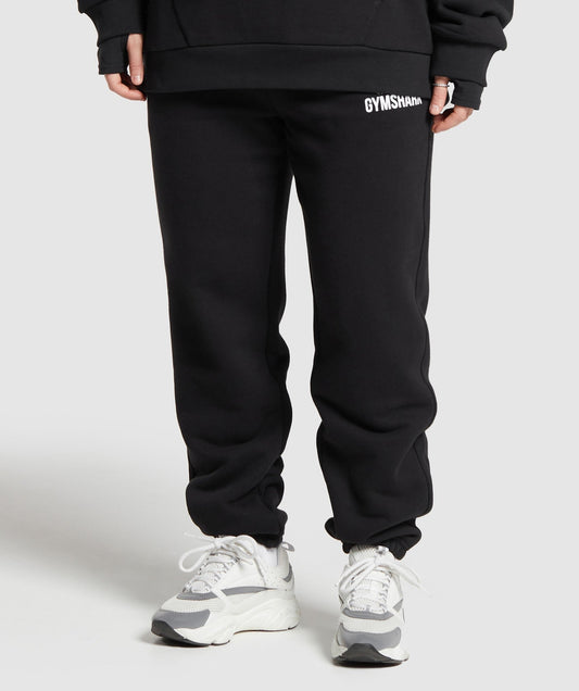 Gymshark X Leana Deeb Oversized Joggers - Black