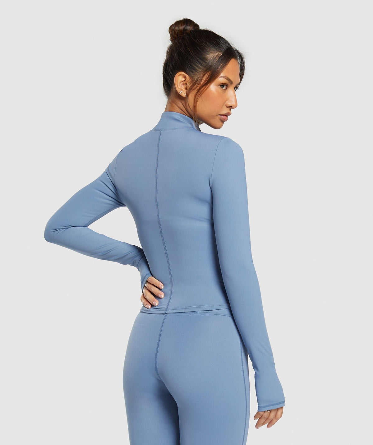 Gymshark Elevate Tracktop - Faded Blue