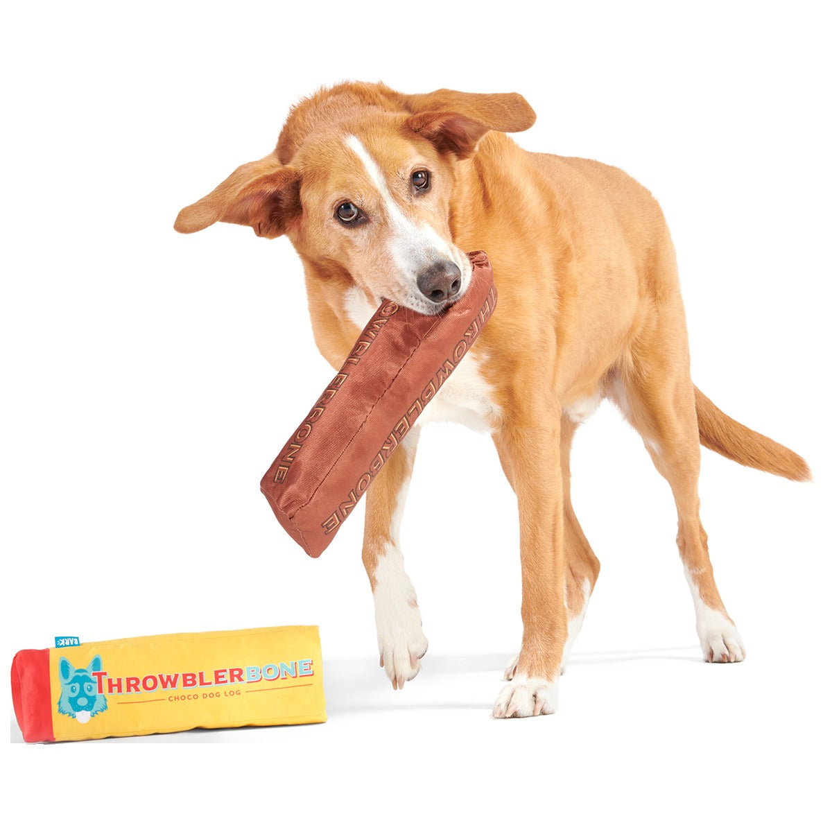 ThrowblerBone Plush Extra-Large + Multi-Part + Enrichment Dog Toy