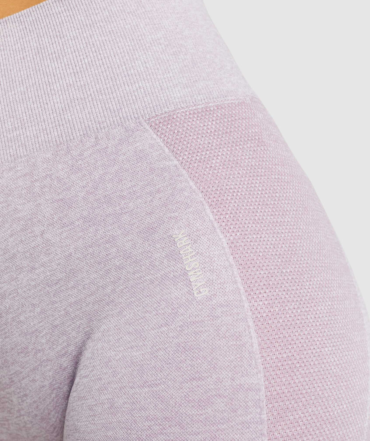 Gymshark Flex Cycling Shorts - Purple Marl/Grey