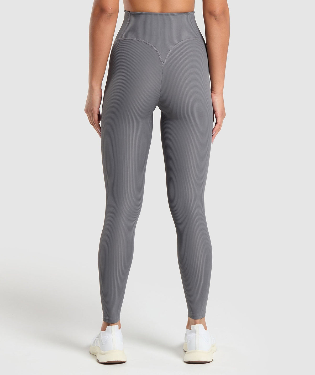 Gymshark Ribbed Legging - Brushed Grey