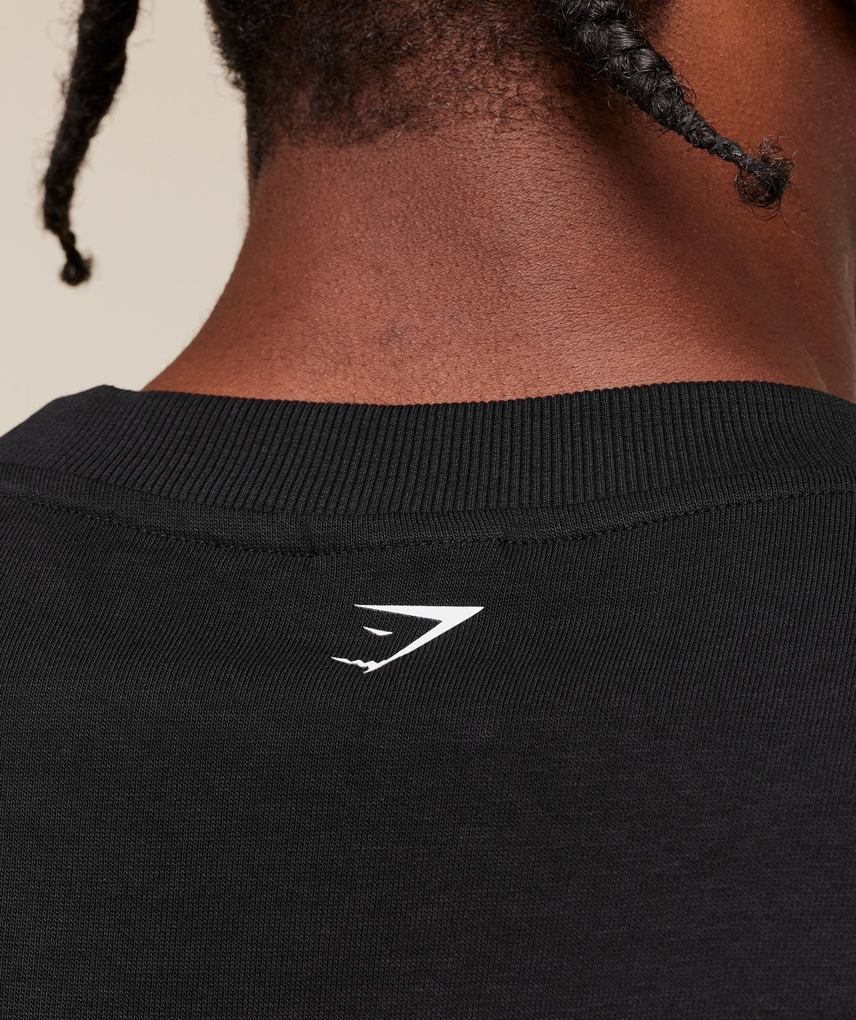 Gymshark Fade Graphic Tee - Black