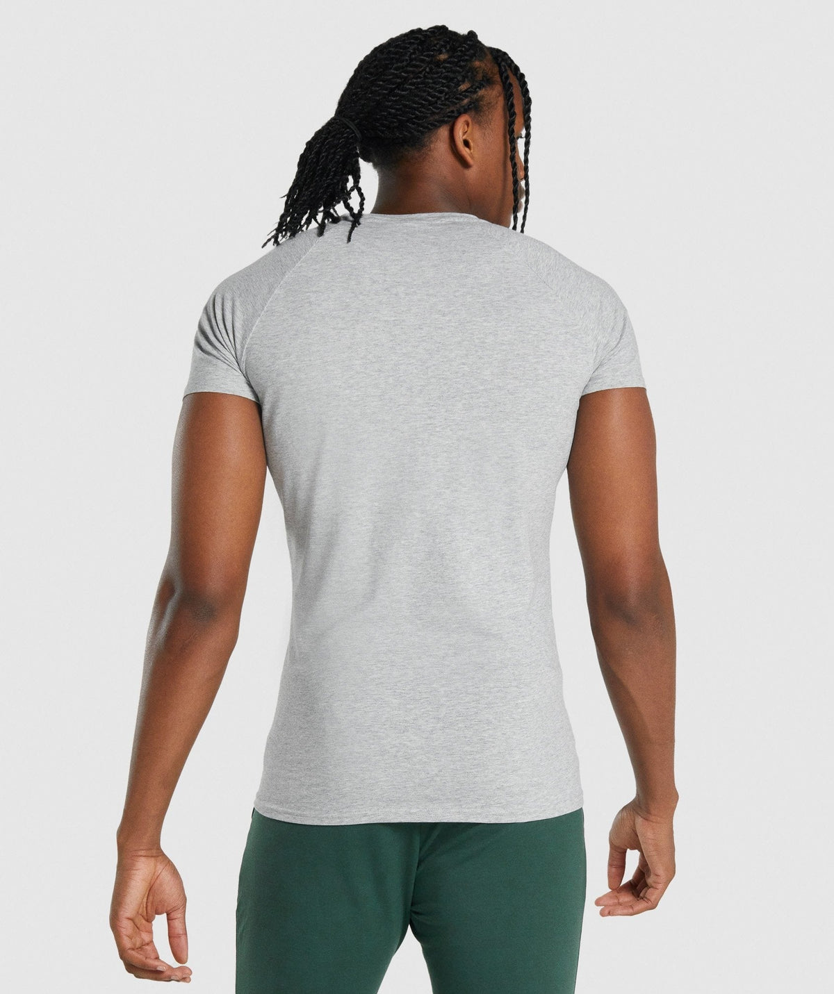 Gymshark Critical 2.0 Tee - Light Grey Marl