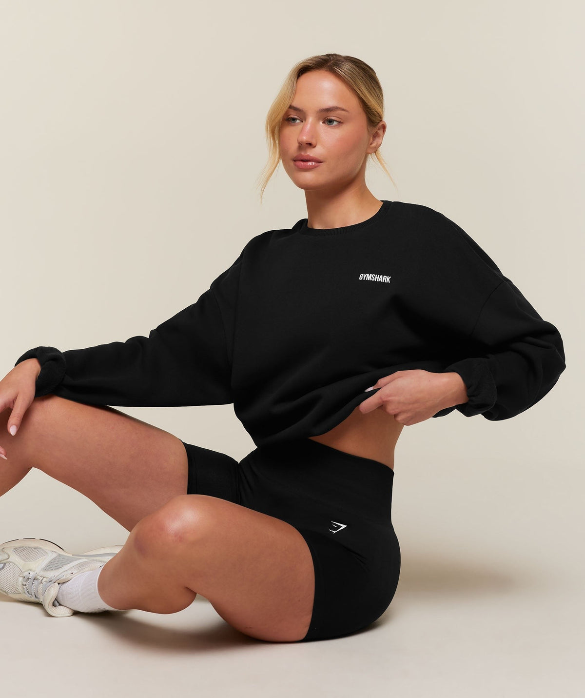 Gymshark Cosy Luxe Sweatshirt - Black