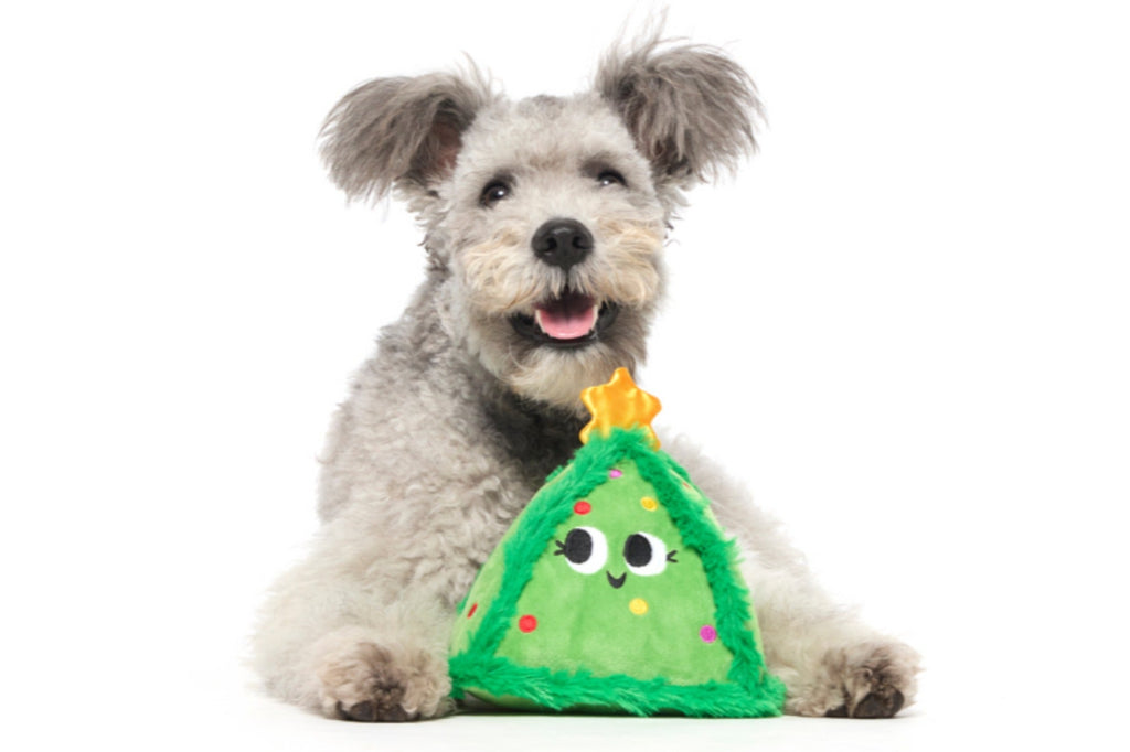Tinsel Trina Plush 2-in-1 Rip and Reveal Dog Toy