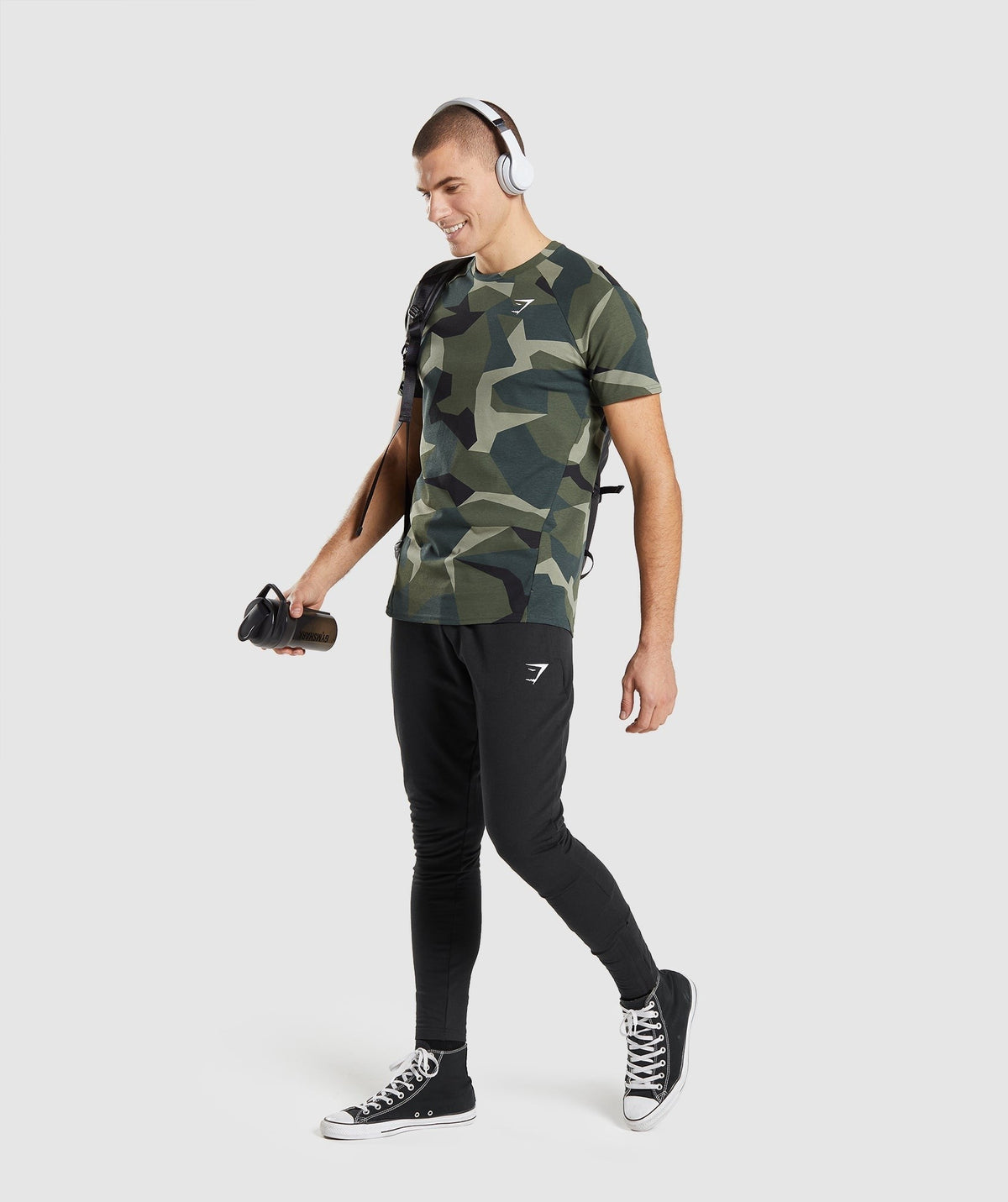 Gymshark Critical Tee - Obsidian Green