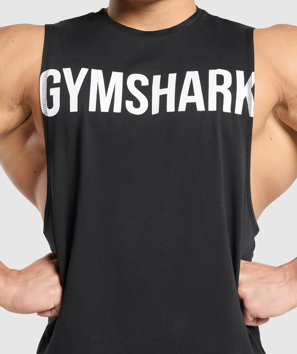 Gymshark Prime Drop Arm Tank - Black