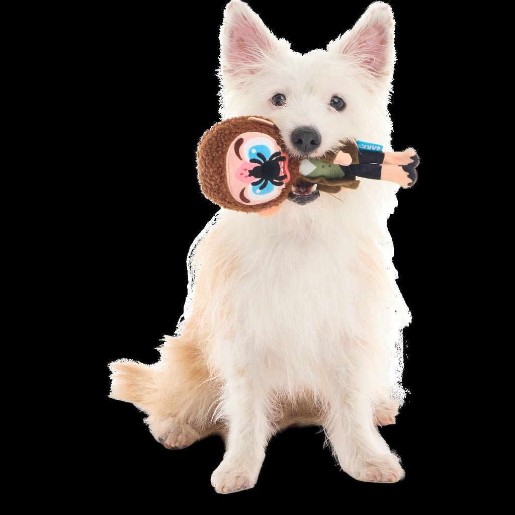 Home Alone Plush Dog Toy Holiday Gift Box