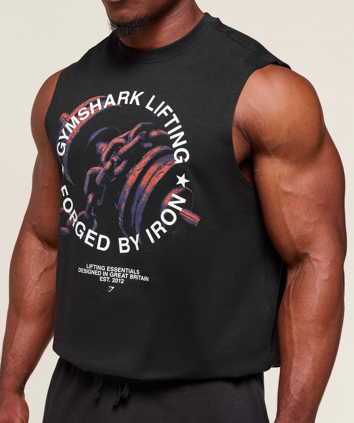 Gymshark Forged By Iron Tank - Black