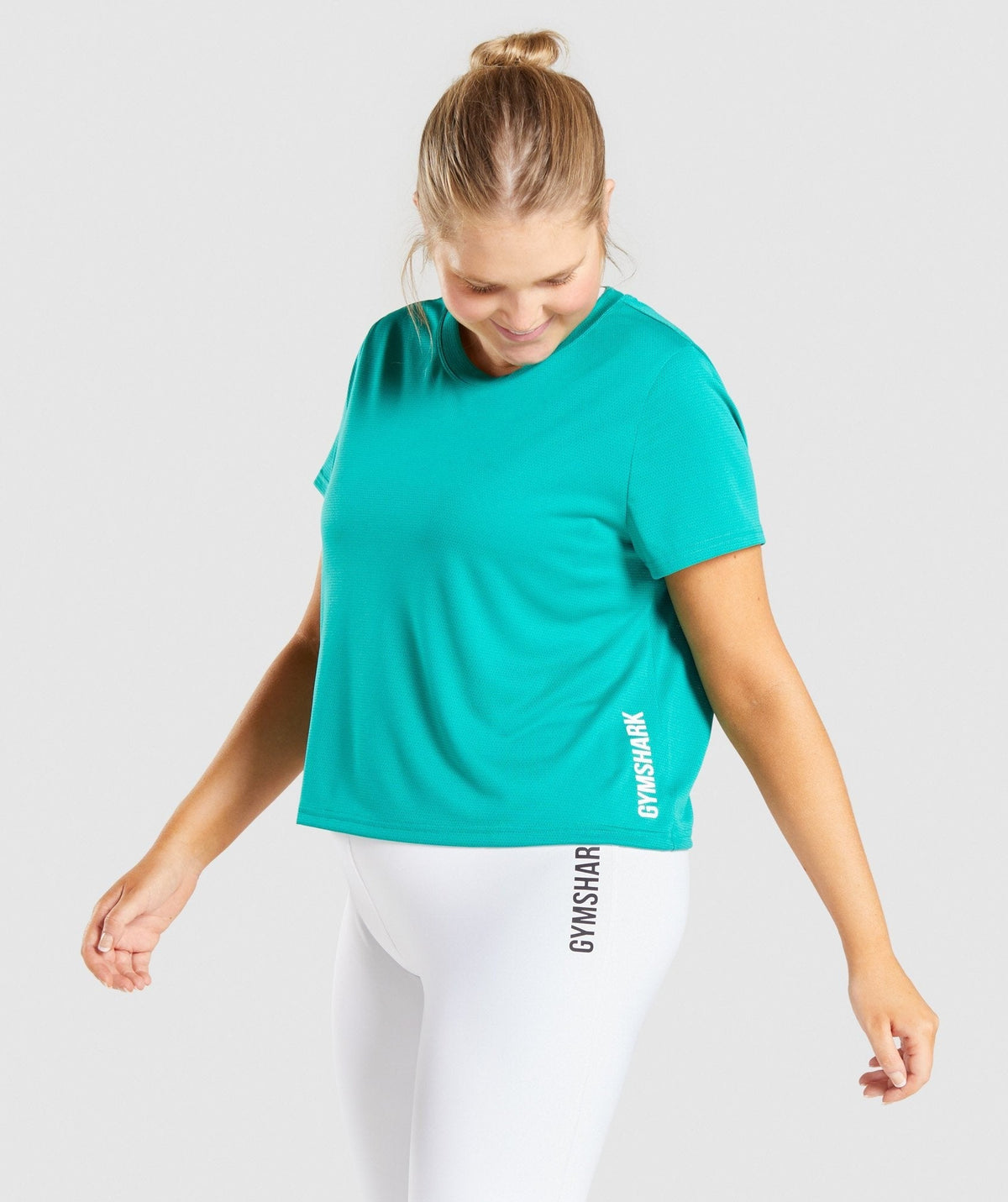 Gymshark Pulse Mesh Tee - Green