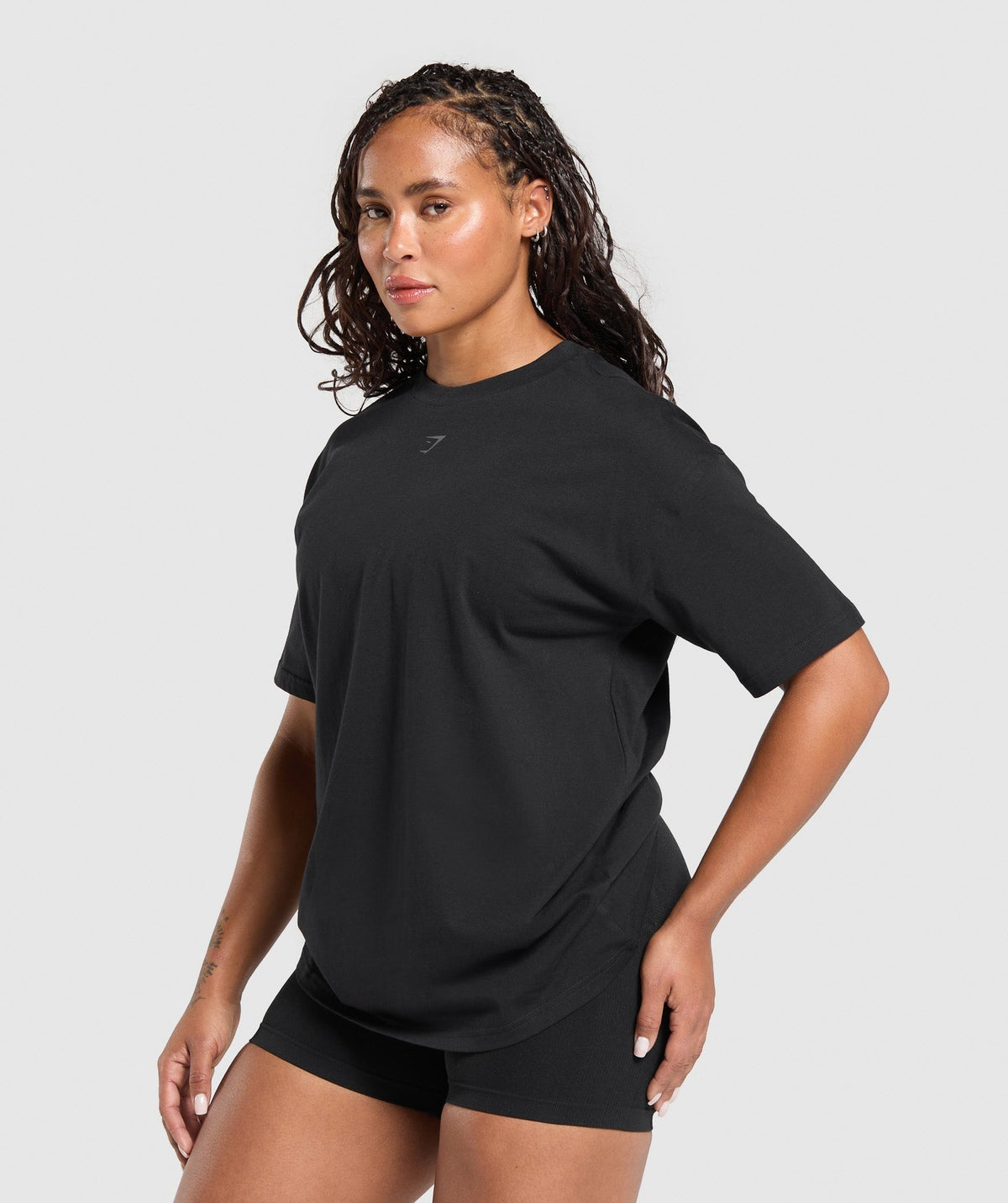 Gymshark Gritty Muscle Mommy Graphic Tee - Black