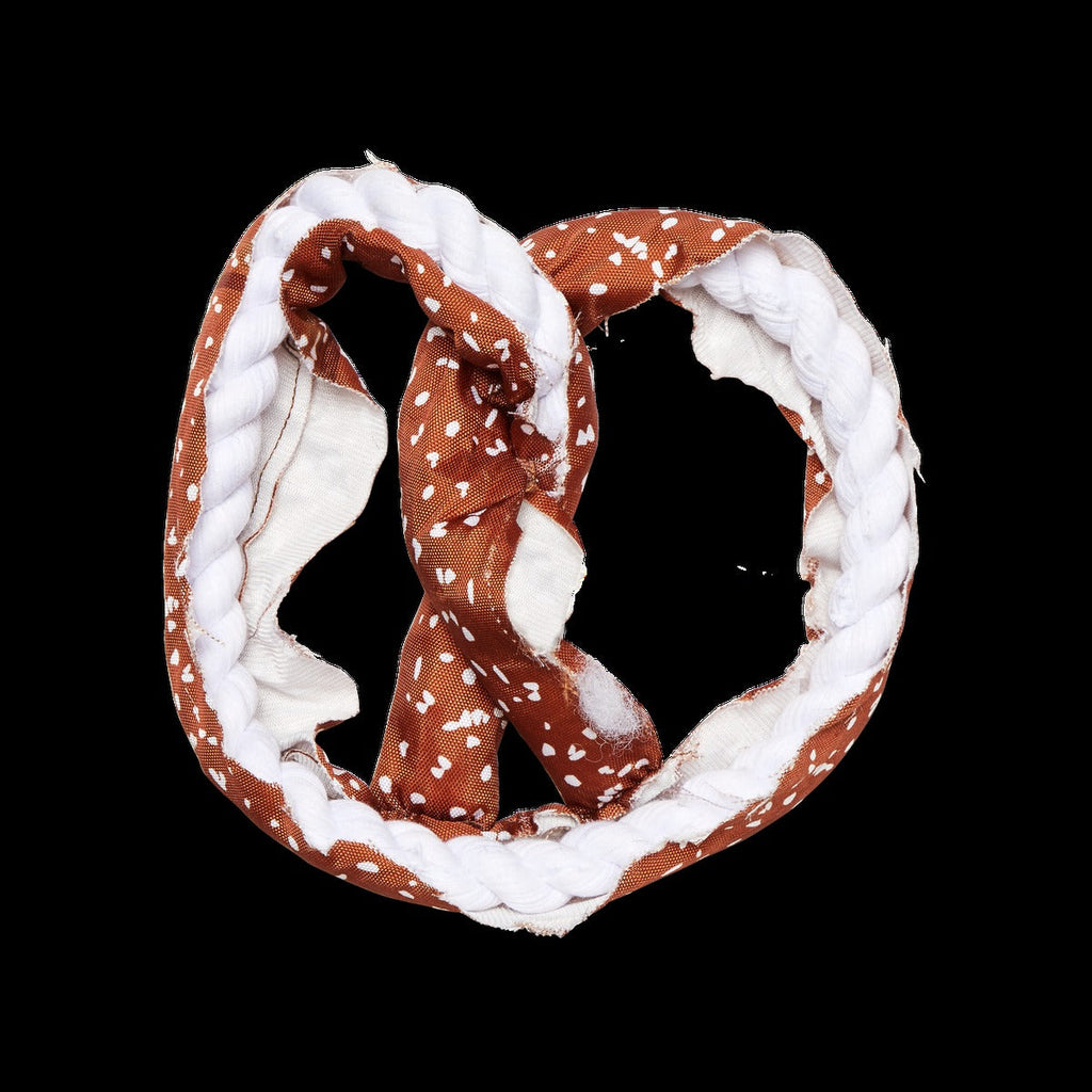 Pepper's Pretzel Plush Tug Dog Toy
