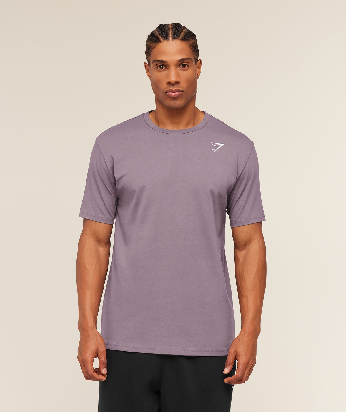 Gymshark Crest Tee - Dusk Purple