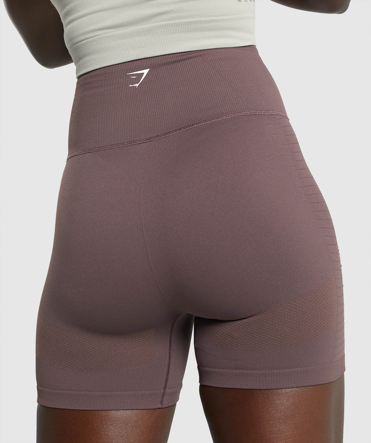 Gymshark Energy Seamless Shorts - Brown