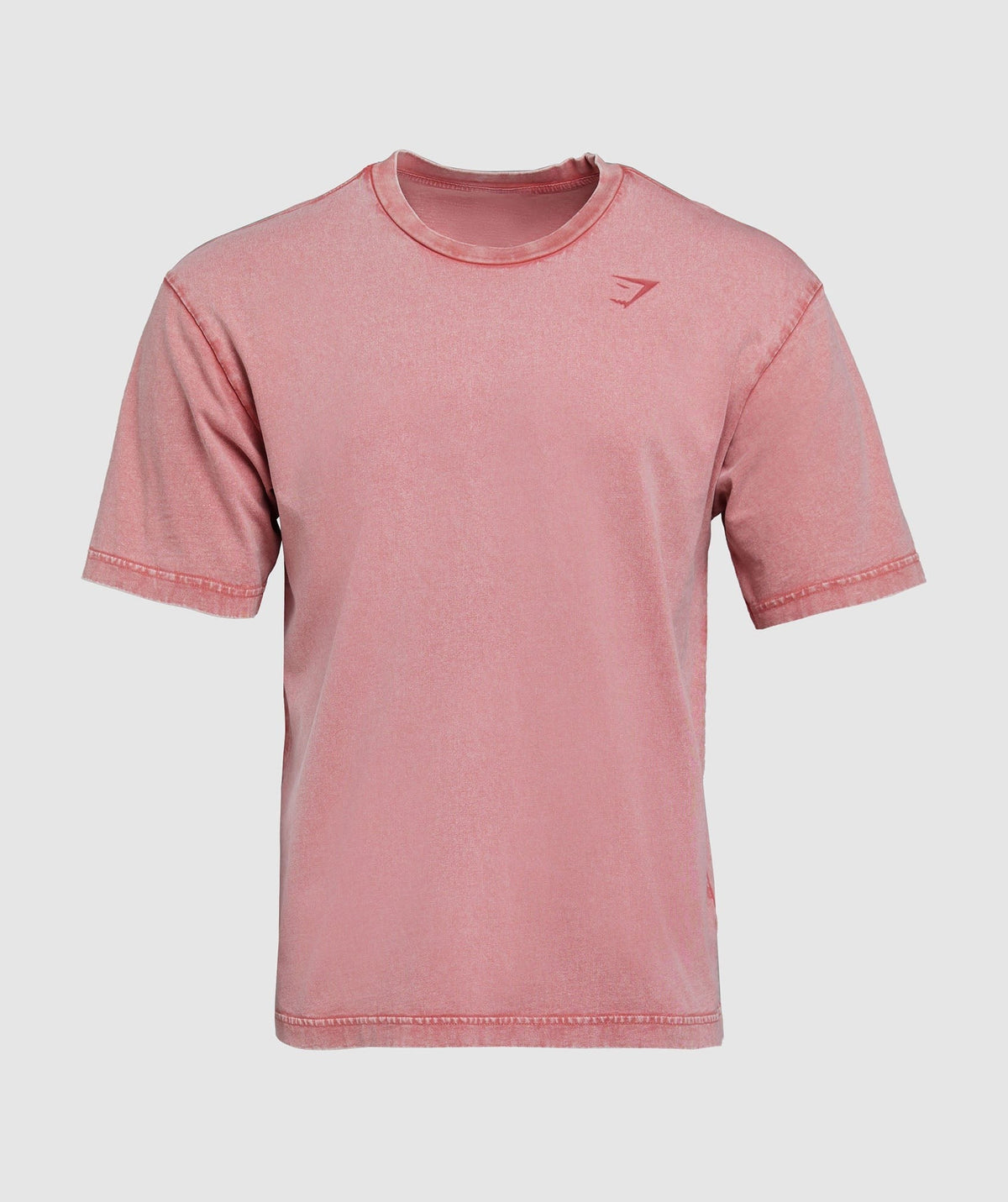 Gymshark Power Washed Tee - Sundried Red