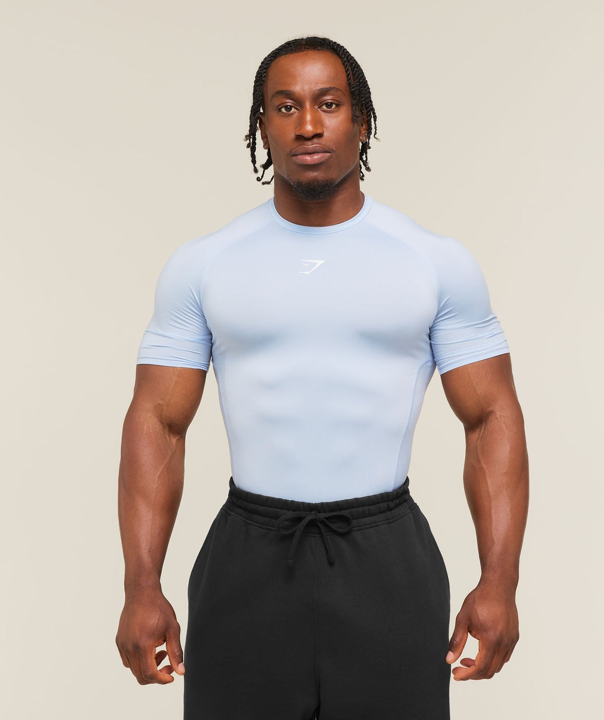 Gymshark Element Baselayer Tee - Tranquil Blue