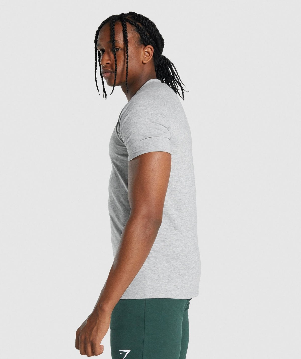 Gymshark Critical Tee - Light Grey Core Marl